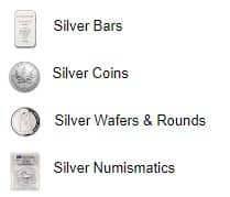 BullionStar Silver Products