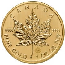 Canadian Maple leaf Gold
