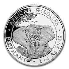 Somalian Silver Elephants
