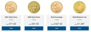 bullion by post gold coins 2