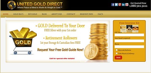 united-gold-direct-website