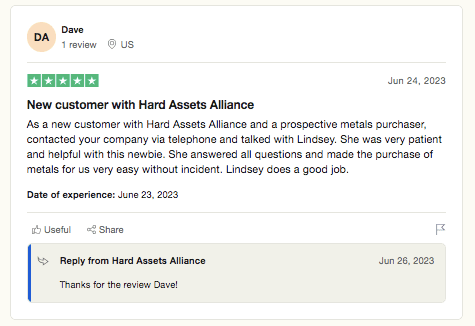 Hard Asset Alliance- Review