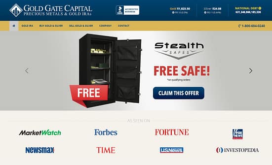 Gold Gate Capital Homepage