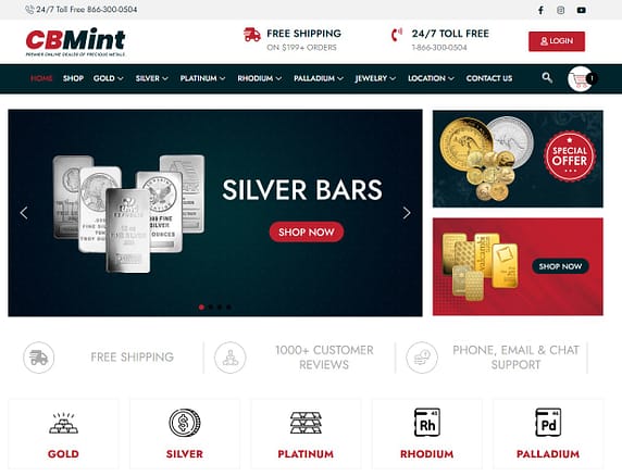 CBMint review Homepage