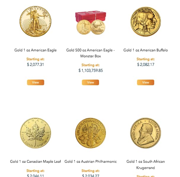Hard Asset Alliance Gold Coin