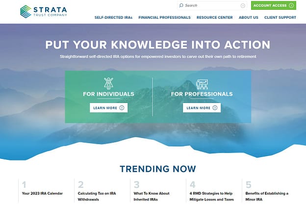 Strata Trust Company Homepage