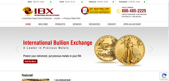 International Bullion Exchange Review