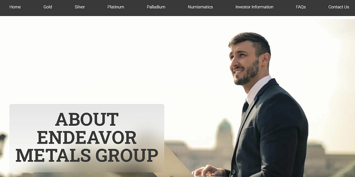 Endeavor Metals Group Homepage
