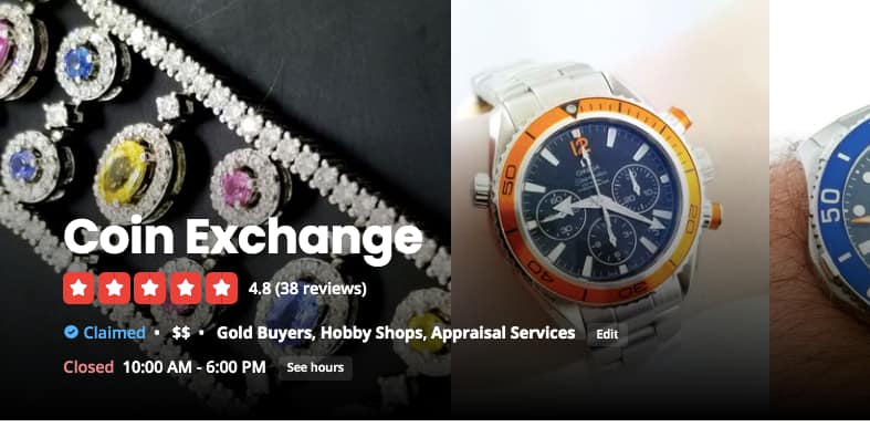 Coin Exchange NY-Yelp-Review