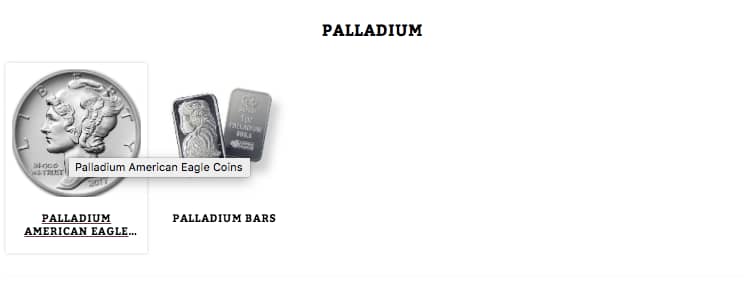 Aydin Palladium products

