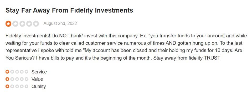 fidelity investment sitejabber 2