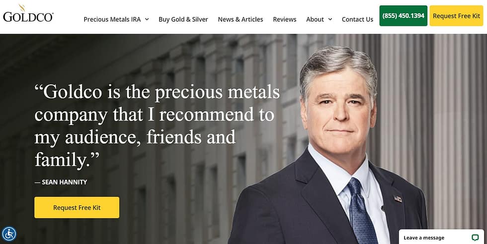 Top 5 Best Gold IRA Companies Goldco Homepage